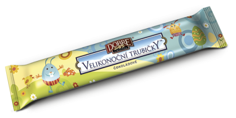 Velikonoční trubičky ®™ čokoládové 38g.