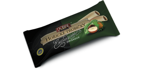 H.T. ® hořické trubičky EXCLUSIVE oříškové 50g.
