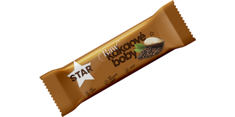 RAW STAR kakaové boby 35g/48ks