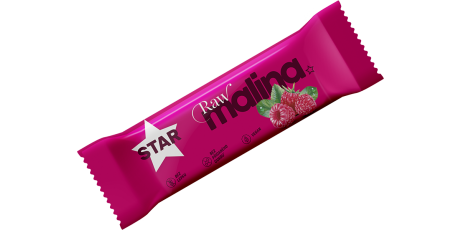 RAW STAR malina 35g /48ks