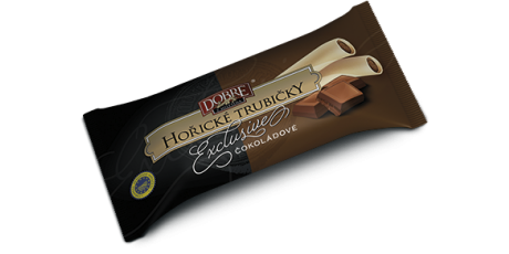 H.T. ® hořické trubičky EXCLUSIVE čokoládové 50g.
